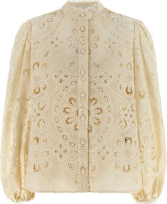 Zimmermann Rhiannon Camicie Beige-Donna