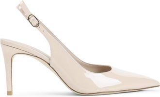 Stuart Weitzman Beige Slingback Pumps