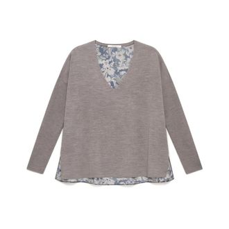 Maliparmi Mujer, Jerseys, Gris, Talla: XS