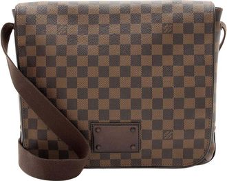 Louis Vuitton Damier Ebene Brooklyn Mm Messenger (Authentic Pre-Loved)
