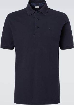 Etro Pegaso cotton polo shirt
