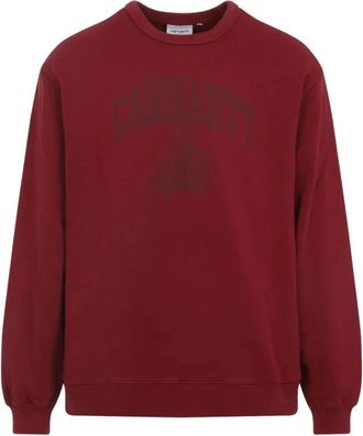 Carhartt Work in Progress Graphic Sweatshirt - Heren - Sweatshirts - Rood - S - Hoodies & sweatvesten