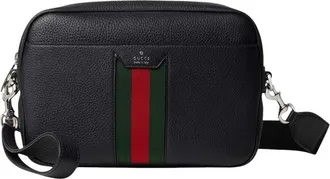 Gucci Black Web Trademark small crossbody bag
