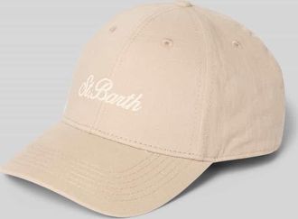 MC2 Saint Barth Basecap mit Label-Stitching in Beige, Gr&ouml;&szlig;e 1