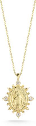 Glaze Jewelry Sterling Silver Mary Necklace