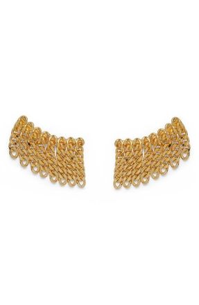 LADY GREY Fringe Earrings in Gold at Nordstrom