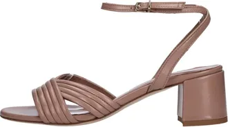 NCUB Ncub, Schoenen, Dames, Beige, 36 EU, Leer, Sandalen met hoge hak
