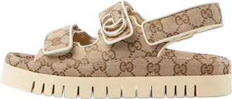 Onitsuka Tiger (WMNS) Gucci Double G Leather Sandals Black 816625-AAEGP-1000