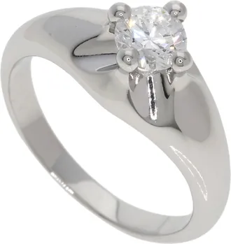 Bulgari Platinum 950 Band Ring (Pre-Owned)