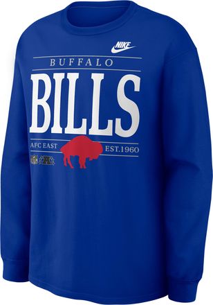 Nike Buffalo Bills Rewind Max90 Nike Mens NFL Long-Sleeve T-Shirt in Blue | 04T94DA81V-SD5