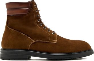 Magnanni Suède enkellaarzen - Bruin