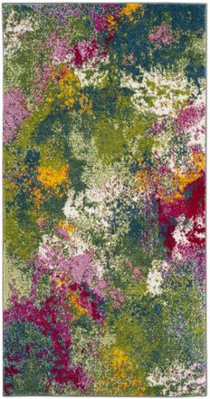Safavieh Alfombra verde/rosa 122 x 183 cm