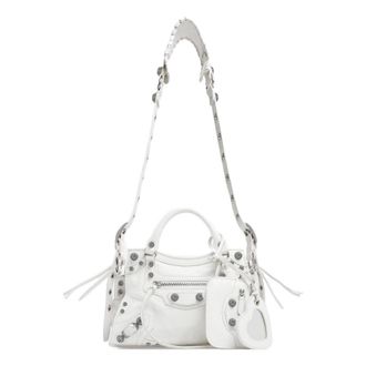 Balenciaga (WMNS) Balenciaga Neo Cagole Xs Handbag Optic White 700940210B09104