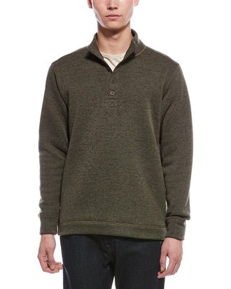 Weatherproof Vintage Weatherproof Vintage Mock Neck Button Pullover