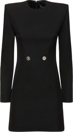 Versace Virgin Wool Mini Dress-Donna
