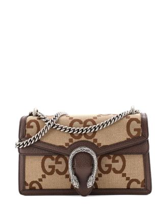 Gucci Dionysus Bag Jumbo GG Canvas Small shoulder bag - Brown