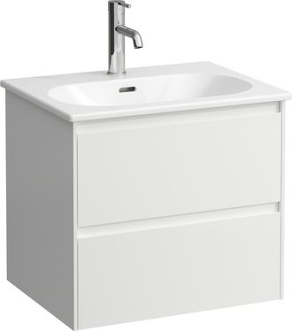 Laufen Lua Juego Completo, Lavabo Incl. Mueble Bajo Lavabo, - Laufen