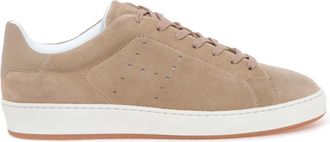 Hogan H672 Sneaker - Heren - Sneakers - Beige - 41 EU - Leer - Schoenen