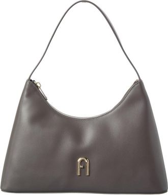 Furla Diamante Small Leather Shoulder Bag