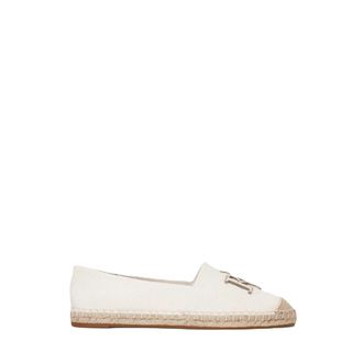 Ralph Lauren Cameryn Espadrilles - Dames - Espadrilles - Wit - 41 EU - Katoen - Schoenen