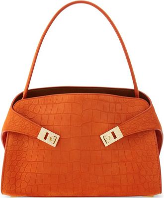 Ferragamo Hug Soft Shoulder Bag (M)