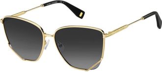 Marc Jacobs MJ 1006/S Zonnebril - Dames - Zonnebrillen - Geel - 61 MM - Nylon - Accessoires