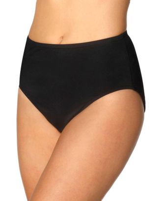 Magic Suit By Miraclesuit Plus Size Classic Brief Swim Bottom In Black