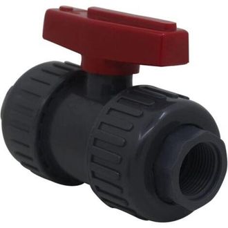 OEM V&aacute;lvula De Bola De Pvc Oemclima, V&aacute;lvula De Bola De Doble Uni&oacute;n Roscada Para Piscinas, V&aacute;lvula De Tubo Roscado