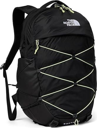 The North Face Womens Borealis Backpack Bags Tnf Black/Astro Lime, Nylon/Polyester/Ballistic Nylon