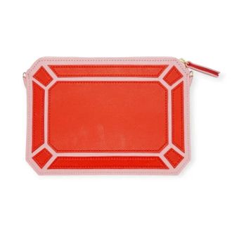 Dior Pre-owned Clutches, female, Red, Size: ONE SIZE Pre-owned Pink Portfolio Shoulder Bag
