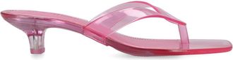 Steve Madden Womens Tracie Jelly Pink Sandals - Size UK 6