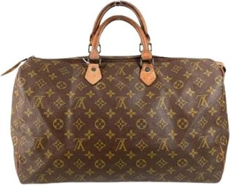 Louis Vuitton Pre-owned Handbags, unisex, Brown, Size: ONE SIZE Pre-owned Boston bag
