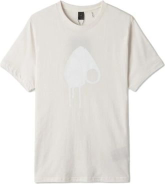 Moose Knuckles T-shirt - Heren - T-shirts - Wit - S - Tops
