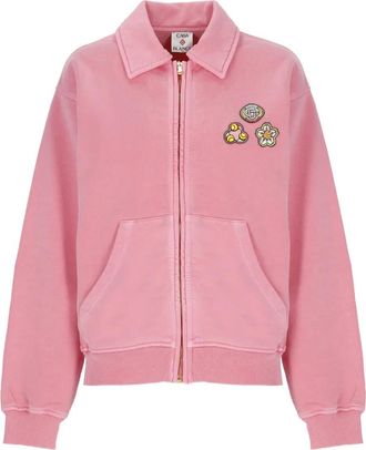 Casablanca zip-up bomber jacket - Pink