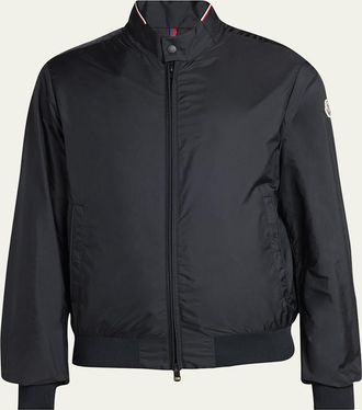 Moncler Mens Reppe Nylon Zip Jacket
