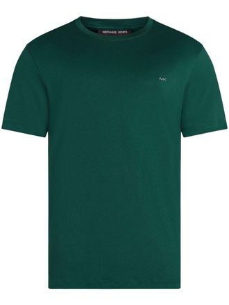 Michael Kors logo-print cotton t-shirt - Green