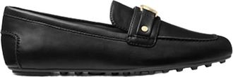 Michael Kors Zachte leren instapper met antislipzool - Dames - Loafers - Zwart - 35 1/2 EU - Leer - Schoenen
