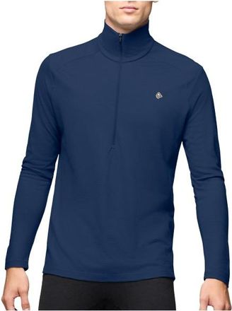 Norr&oslash;na Femund PureUll Zip Neck Merinoshirt f&uuml;r Herren | grau