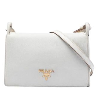 Prada Pre-owned Cross Body Bags, female, White, Size: ONE SIZE Pre-owned Crossbody Bag