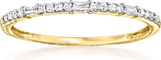 RS Pure by Ross-Simons Diamond Ring in 14kt Yellow Gold
