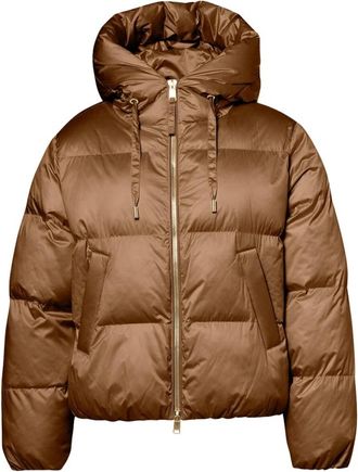 Beaumont Amsterdam Marian Jacket - Dames - Jassen - Bruin - Maat: XL Polyamide