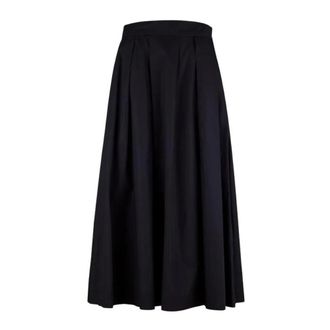 Stenstr&ouml;ms Kathryn Skirt - Dames - Midirokken - Zwart - XL - Katoen - Rokken