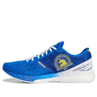 adidas (WMNS) adidas Adizero Boston 9 Marathon Blue Yellow GZ2942