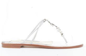 Jimmy Choo London Leather Strap Sandals