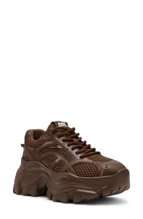 Steve Madden Ripper Platform Sneaker in Brown at Nordstrom, Size 8.5
