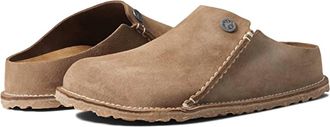 Birkenstock Mens Zermatt Clog In Suede Gray