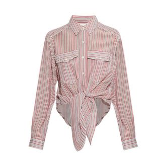 Isabel Marant Shirts, female, Multicolor, Size: 2XS Nath Shirt