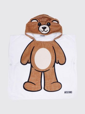Moschino Accappatoio Teddy in spugna di cotone
