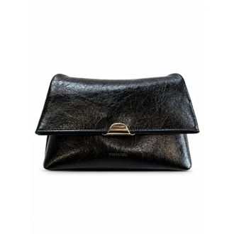 Themoir&egrave; Chio Small Crupled Vegan Lux - Bags - Mujer - Negro - ONE SIZE
