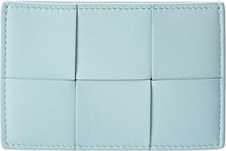 Bottega Veneta Cassette Maxi Intrecciato Leather Card Case